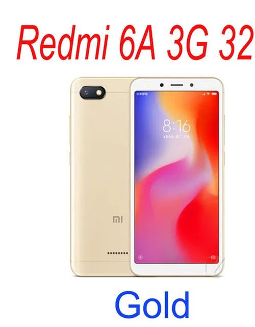 Load image into Gallery viewer, Original  Redmi 10A Global Rom Smartphone 4+64GB 6.53&#39; HD Display Helio G25 Octa Core 13MP Fingerprint 5000Mah Smart Phone
