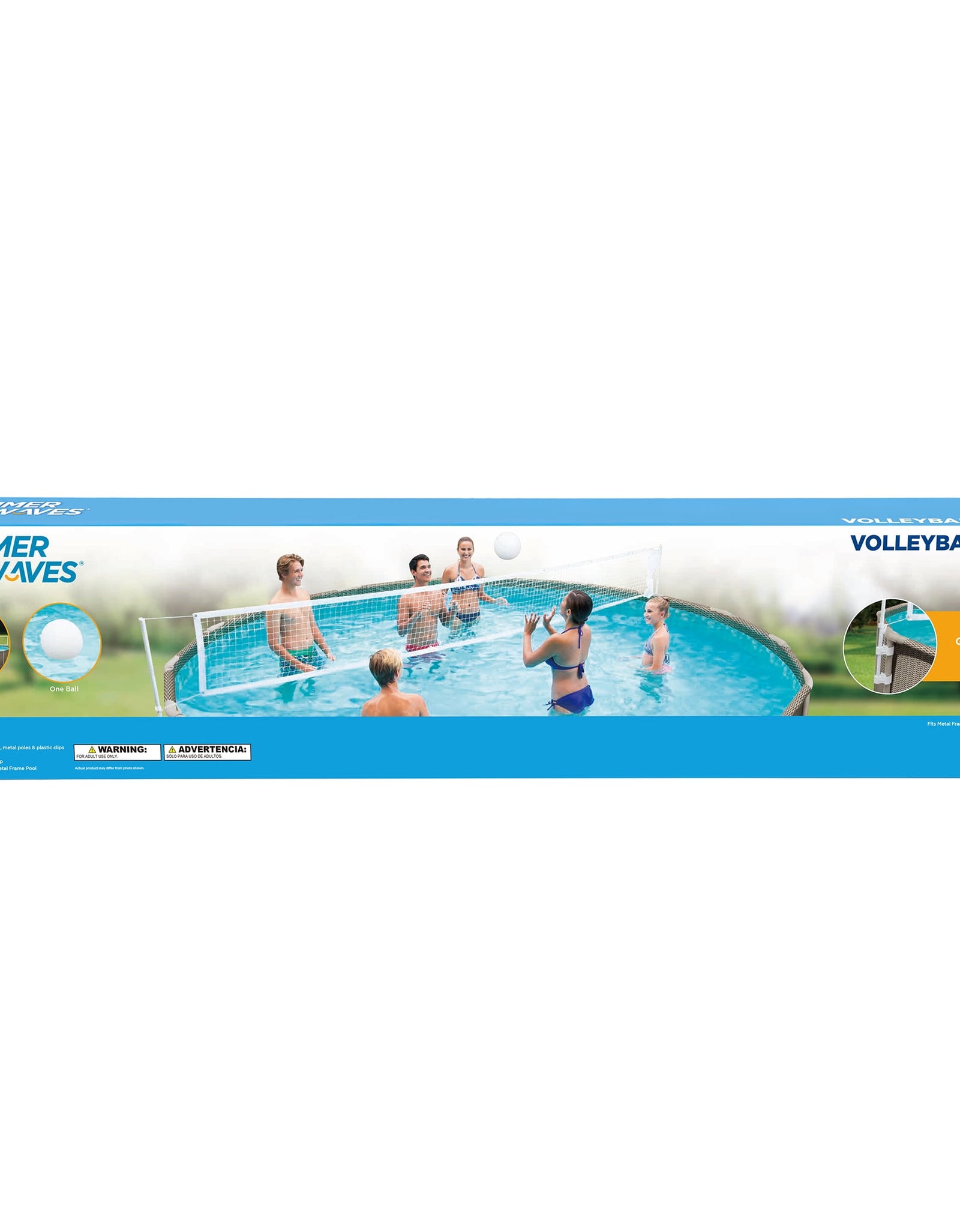 Volleyball Set, for Frame Pools, Adults, Unisex