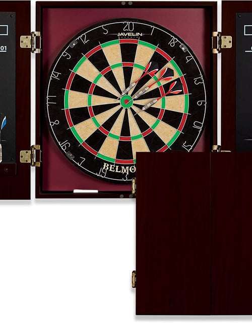 Load image into Gallery viewer, Bristle Dartboard and Cabinet Sets- Features Easy Assembly - Complete with All Accessories
