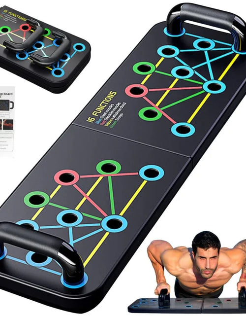 Load image into Gallery viewer, Push up Board Portable Multifunction Foldable Workout Equipments Push up Bar for Home Gym Equipment Bodybuilding Fitness Sports
