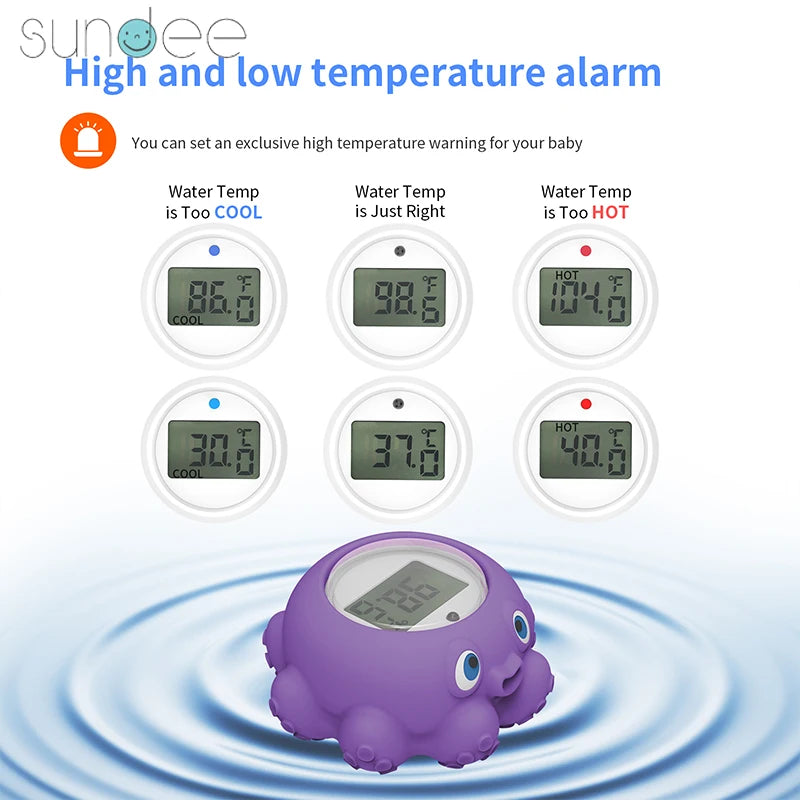 Baby Bath Water Thermometer Shower Products Safety Temperature Waterproof Digital Thermometer Newborn Floating Bathtub Toy