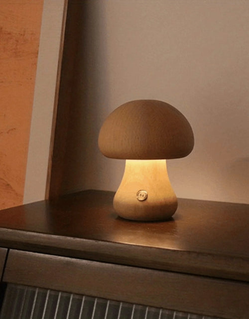 Load image into Gallery viewer, Mushroom Table Lamp,  Creative Bedside Night Light Dimmable LED for Home Decor
