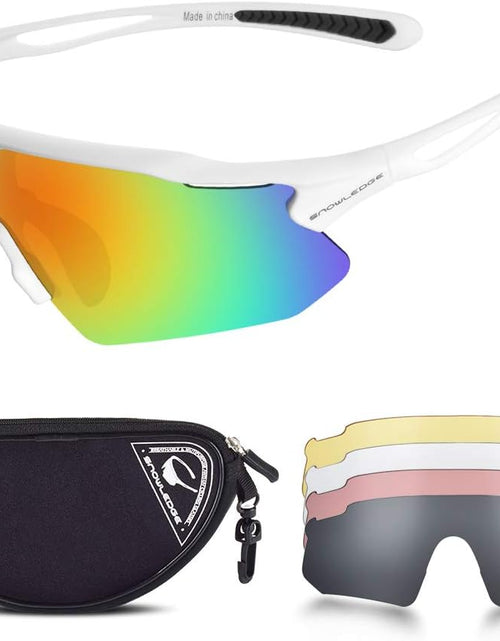 Load image into Gallery viewer, Cycling Glasses, TR90 Unbreakable Frame Polarized Anti-Uv400 Sports Sunglasses
