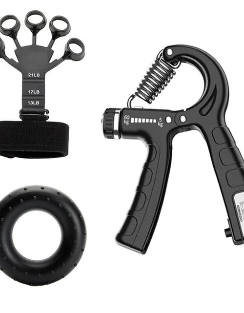 Load image into Gallery viewer, Adjustable 5-60Kg Heavy Hand Gripper Fitness Hand Exerciser Grip Wrist Training Finger Gripper Hand Strengthener for Patient
