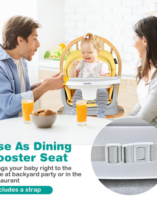 Load image into Gallery viewer, 6-In-1 Convertible Baby High Chair with Adjustable Removable Tray
