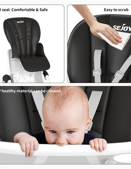 Load image into Gallery viewer, SEJOY Baby Dining Chair High Chair Feeding Chair 6-23 Months Foldable
