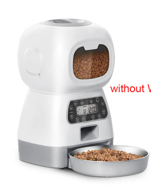 Load image into Gallery viewer, 3.5L Automatic Pet Feeder for Cats Wifi Smart Swirl Slow Dog Feeder with Voice Recorder Large Capacity Timing Cat Food Dispenser
